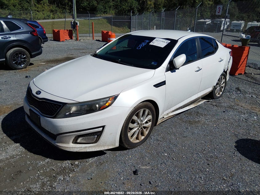 Vin: knagm4a75f5629798, lot: 46710805, kia optima lx 20152