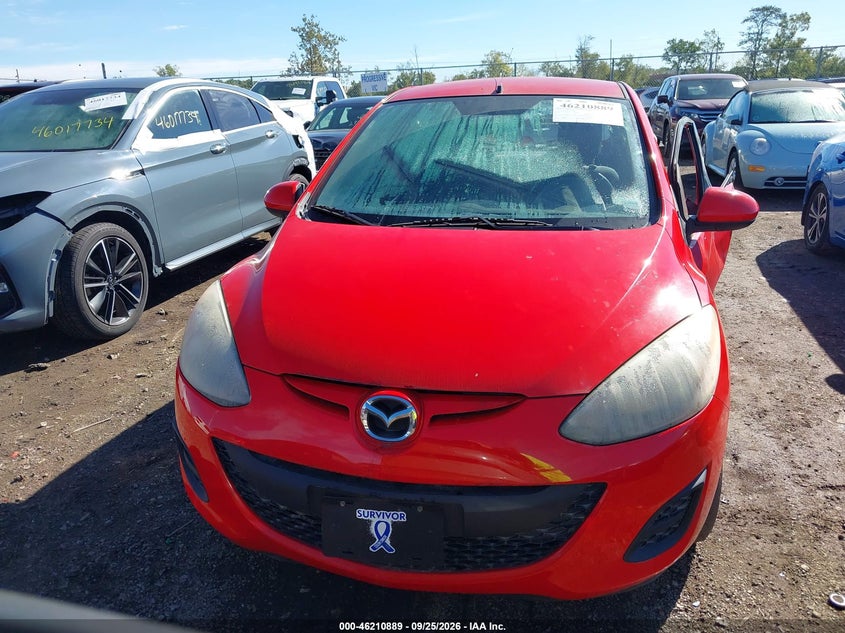 MAZDA MAZDA2 2013 VIN JM1DE1KY8D0165764