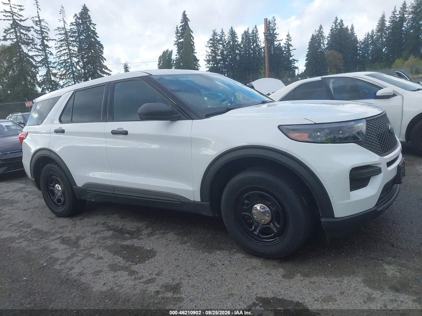 FORD POLICE INTERCEPTOR UTILITY 2021 VIN 1FM5K8AW2MNA20224