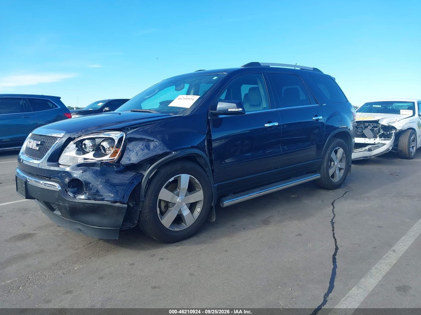 Vin: 1gkkrsed4bj355213, lot: 46710847, gmc acadia slt-2 20112