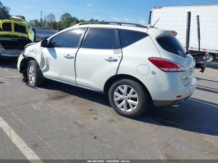 Vin: jn8az1mw6bw177526, lot: 46710851, nissan murano sl 20113