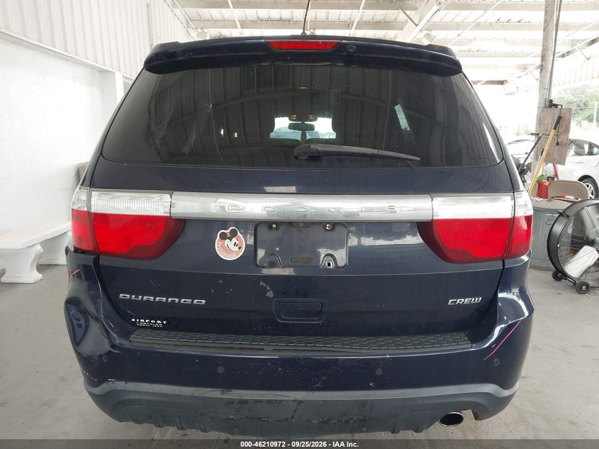 DODGE DURANGO 2012 VIN 1C4RDHDG8CC257704