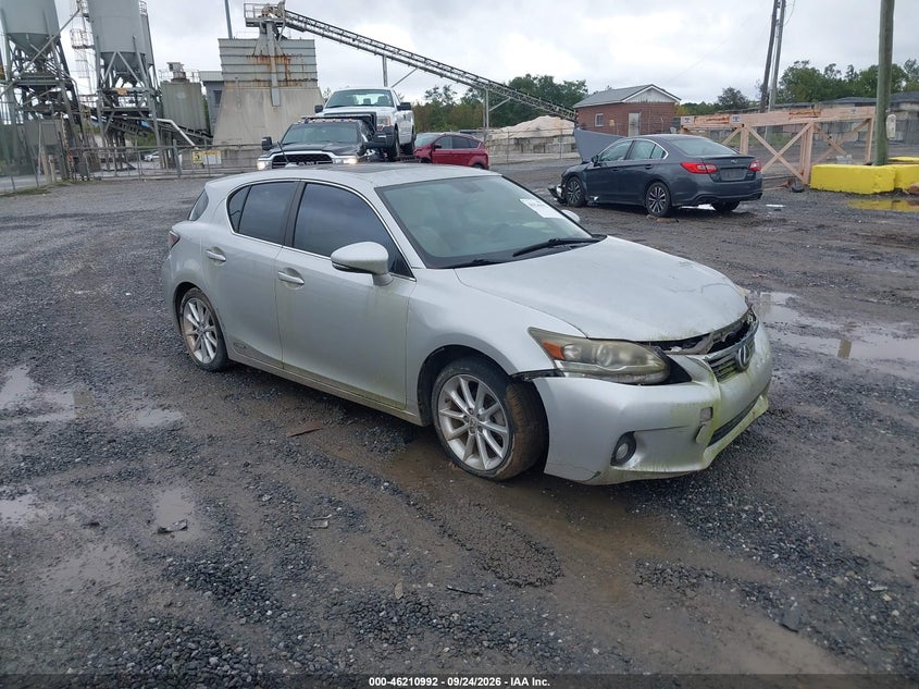 2012 LEXUS CT 200H PREMIUM