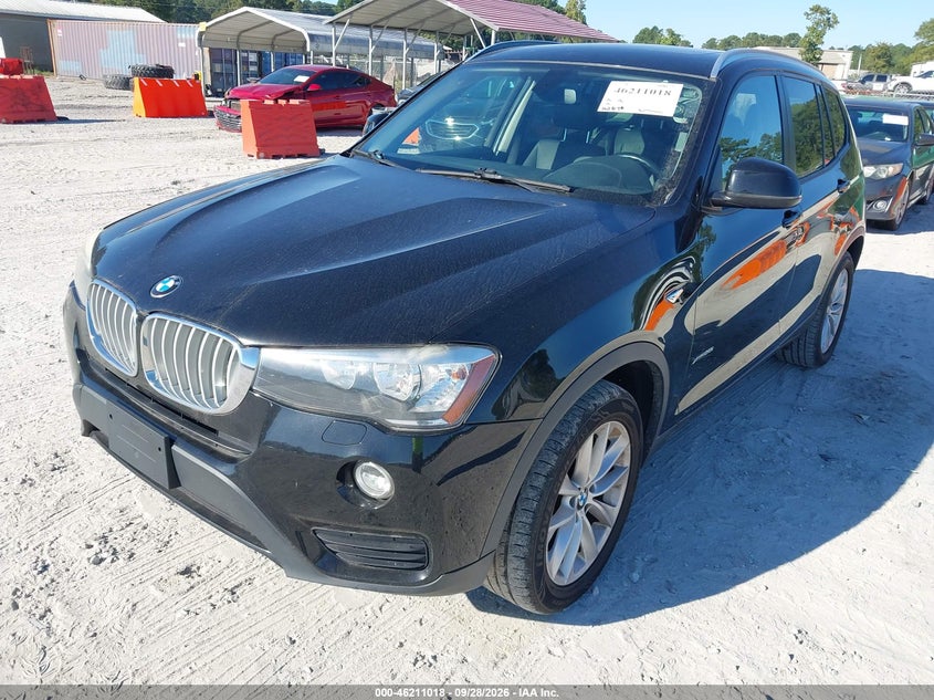 BMW X3 2017 VIN 5UXWX9C30H0W72604
