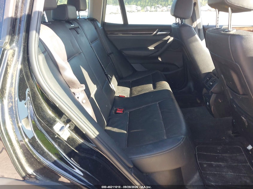 BMW X3 2017 VIN 5UXWX9C30H0W72604