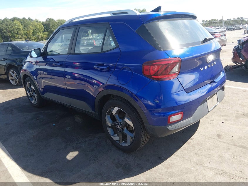 Vin: kmhrc8a33mu063870, lot: 46710942, hyundai venue sel 20213