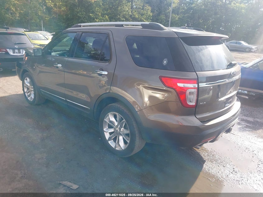 Vin: 1fm5k8d89fga25103, lot: 46710948, ford explorer xlt 20153