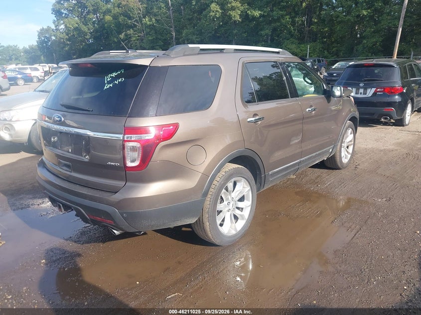 Vin: 1fm5k8d89fga25103, lot: 46710948, ford explorer xlt 20154