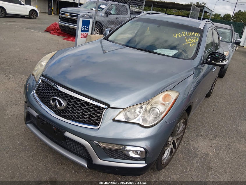 Vin: jn1bj0rr3gm265301, lot: 46710971, infiniti qx50 20162
