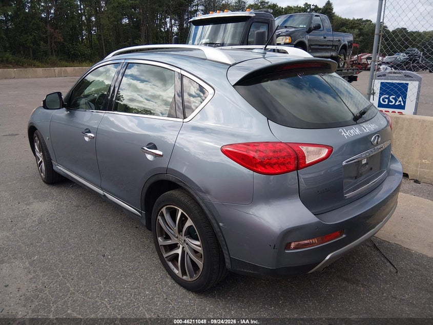 Vin: jn1bj0rr3gm265301, lot: 46710971, infiniti qx50 20163