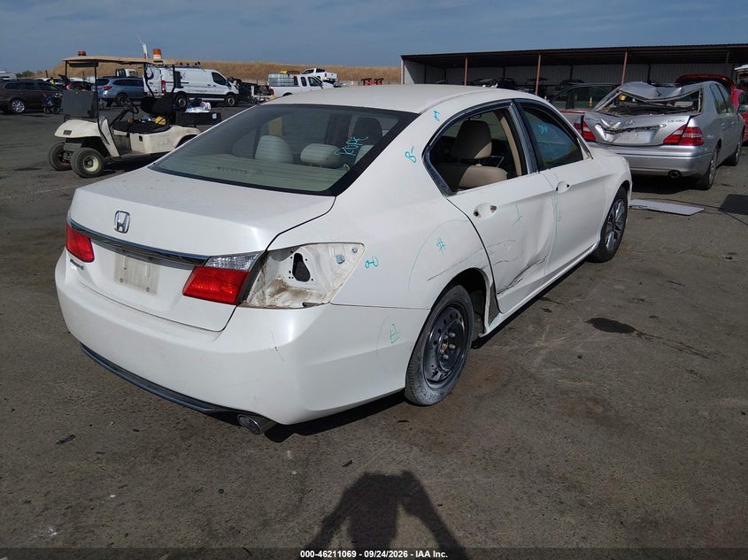 Vin: 1hgcr2f36fa205875, lot: 46710992, honda accord lx 20154