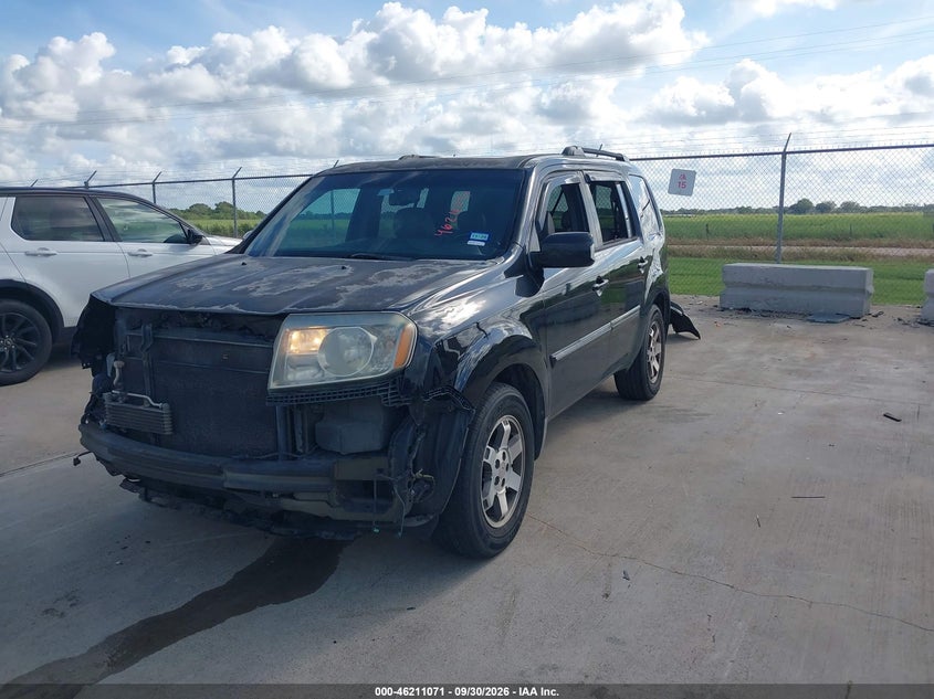 Vin: 5fnyf3h94bb044562, lot: 46710994, honda pilot touring 20112