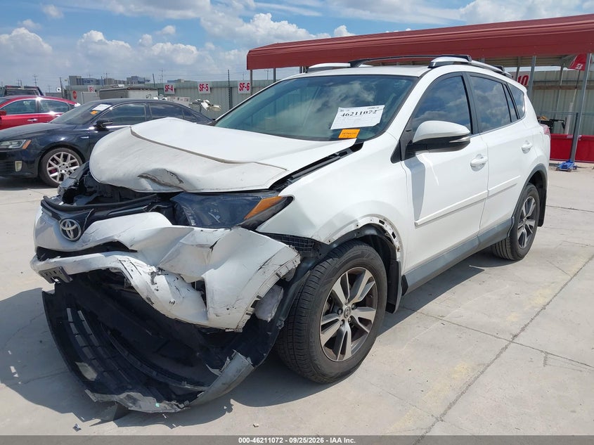 2016 Toyota RAV 4, Удар спереду, IAAI, VIN 2T3WFREV7GW241609 — фото 2