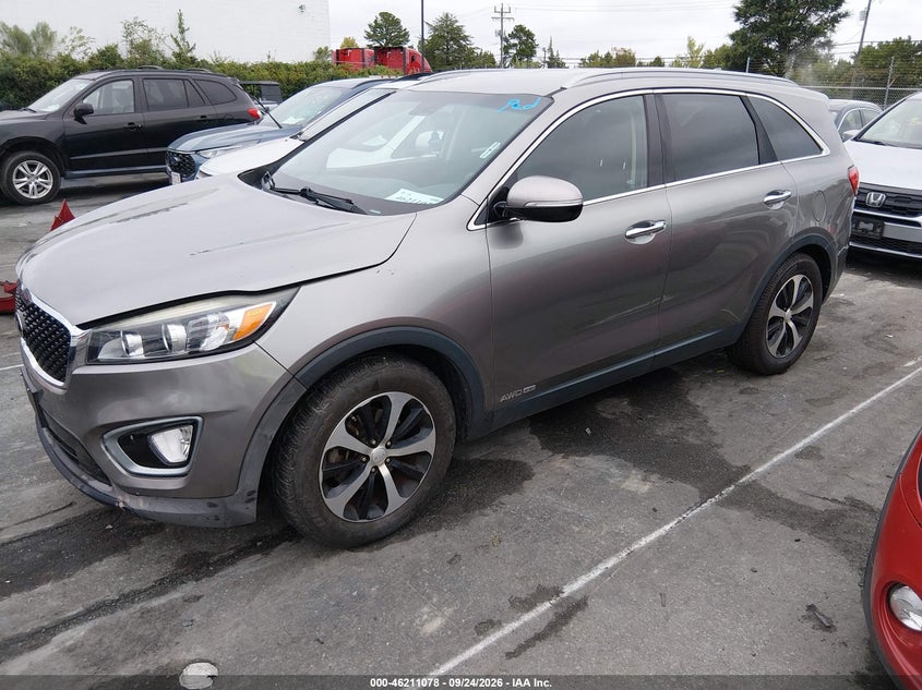 Vin: 5xyphda5xgg155510, lot: 46711001, kia sorento 3.3l ex 20162