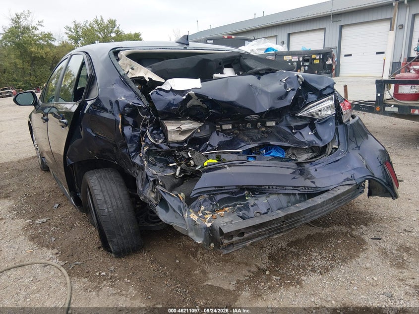 Vin: 5yfepmae7mp258398, lot: 46711020, toyota corolla le 20213