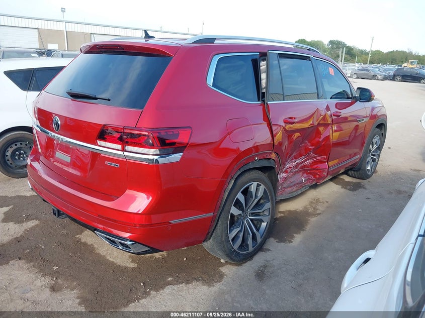 Vin: 1v2fr2ca1mc581494, lot: 46711030, volkswagen atlas 3.6l v6 sel premium r-line 20214