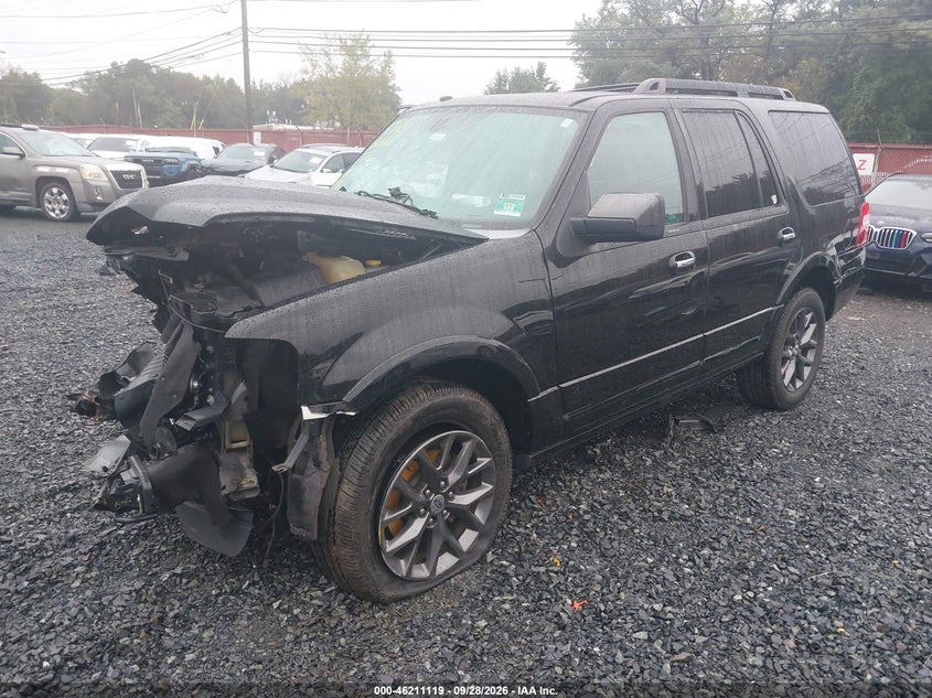 2017 Ford Expedition Limited, Front End, IAAI, VIN 1FMJU2AT4HEA29718 — photo 2