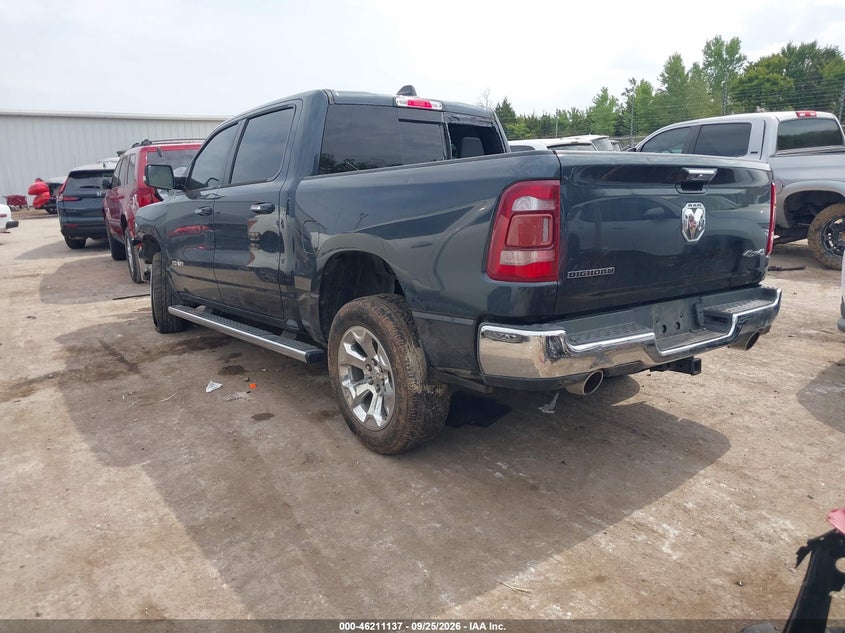 Vin: 1c6srfft2kn539817, lot: 46711060, ram 1500 big horn/lone star  4x4 5'7 box 20193