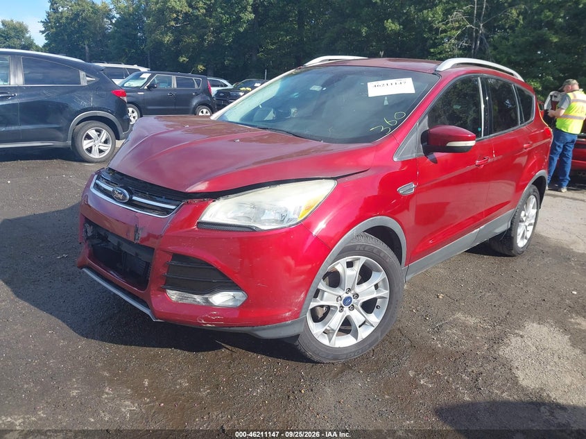 Vin: 1fmcu0j92eub05469, lot: 46711070, ford escape titanium 20142