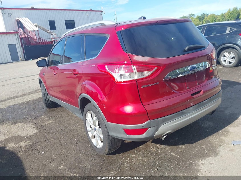 Vin: 1fmcu0j92eub05469, lot: 46711070, ford escape titanium 20143