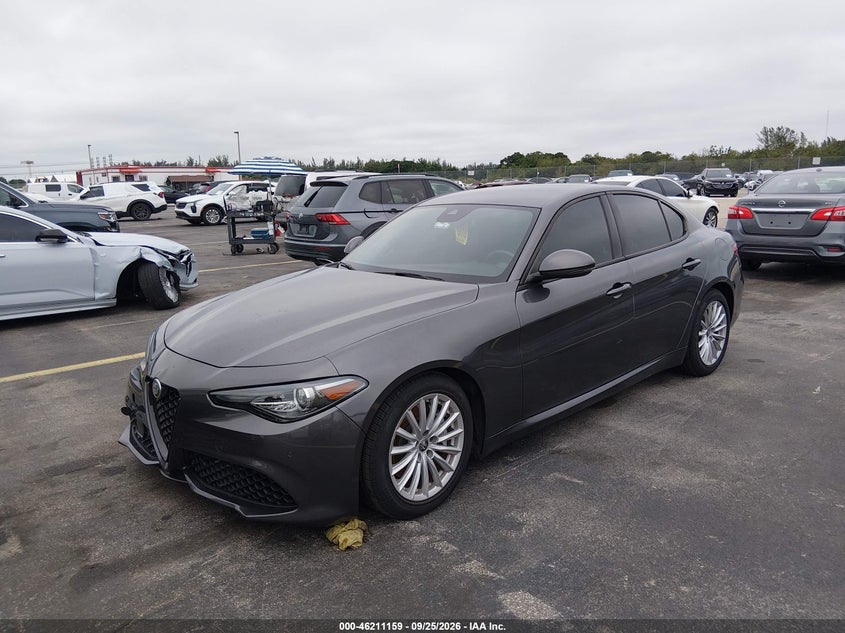 Vin: zarfaman4p7666584, lot: 46711082, alfa romeo giulia sprint rwd 20232