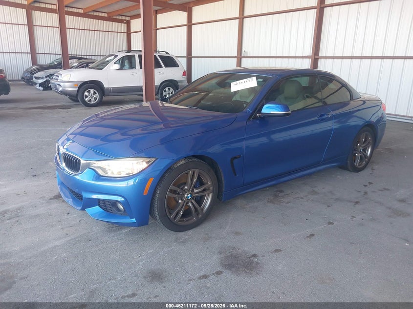 Vin: wba3v5c51f5a79189, lot: 46711095, bmw 428i 20152