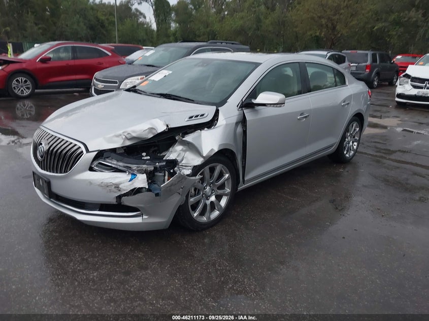 Vin: 1g4gd5g36ef292463, lot: 46711096, buick lacrosse premium i 20142