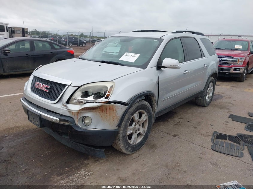 2009 GMC Acadia, Front End, IAAI, VIN 1GKER23D79J129337 — photo 2
