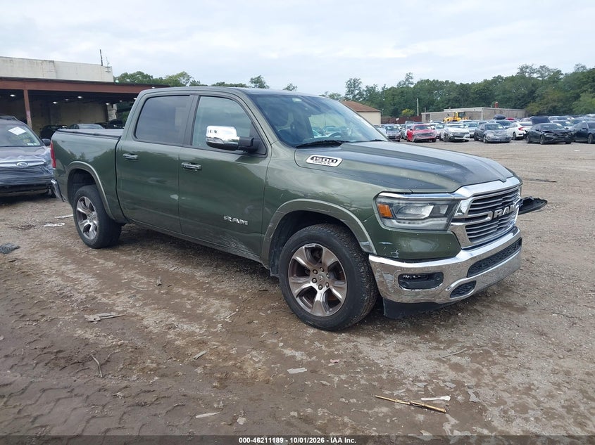 Vin: 1c6srfjt9mn734257, lot: 46711112, ram 1500 laramie  4x4 5'7 box 2021 img_1