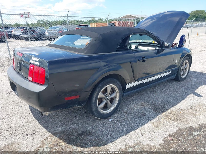 FORD MUSTANG 2006 VIN 1ZVHT84N565256268