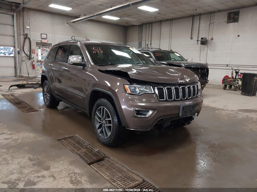 Vin: 1c4rjfbg1jc394139, lot: 46711116, jeep grand cherokee limited 4x4 2018 img_1