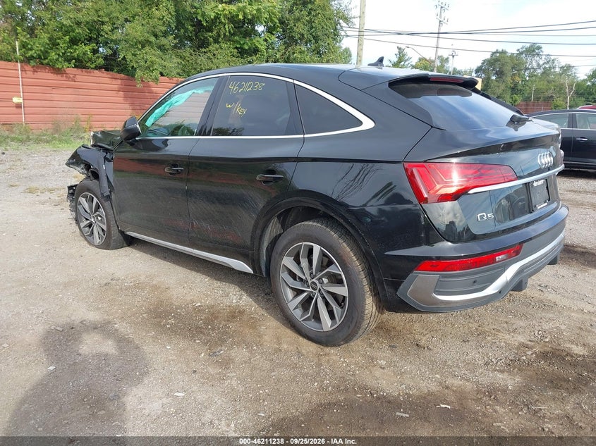 Vin: wa15aafyxr2152594, lot: 46711161, audi q5 sportback premium plus 45 tfsi s line quattro s tronic 20243
