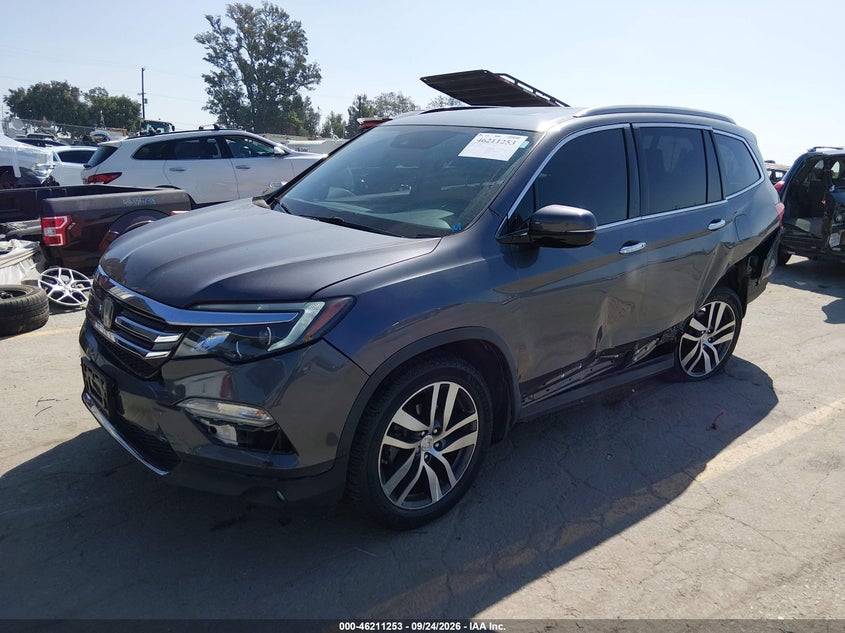 Vin: 5fnyf5h92jb004197, lot: 46711177, honda pilot touring 20182