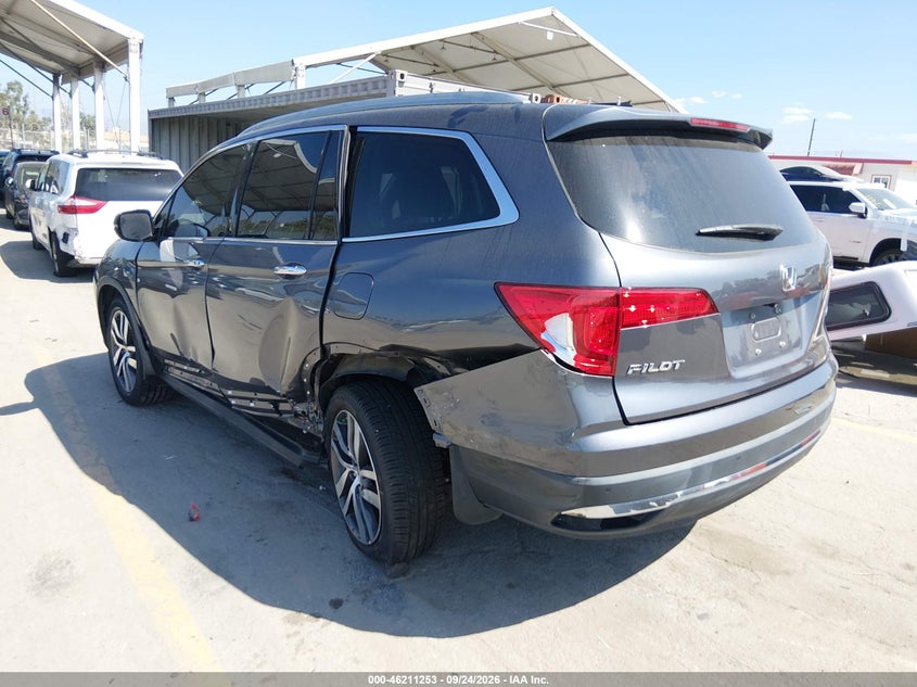 Vin: 5fnyf5h92jb004197, lot: 46711177, honda pilot touring 20183
