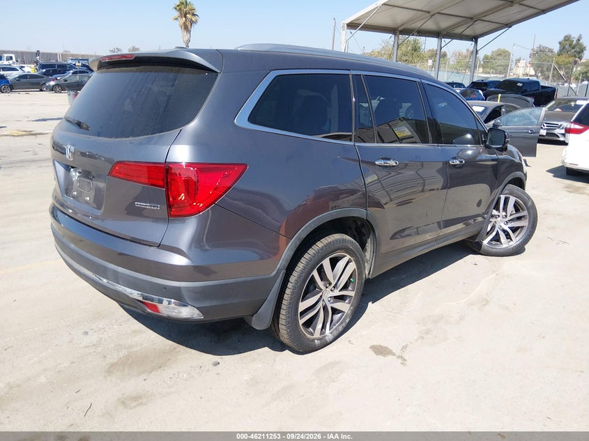 Vin: 5fnyf5h92jb004197, lot: 46711177, honda pilot touring 20184