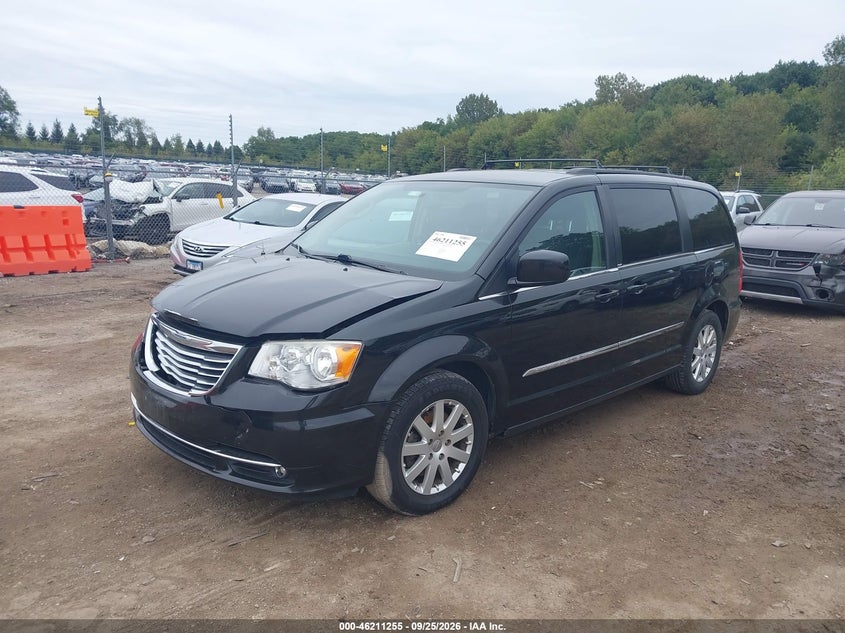 Vin: 2c4rc1bg9er171342, lot: 46711178, chrysler town & country touring 20142