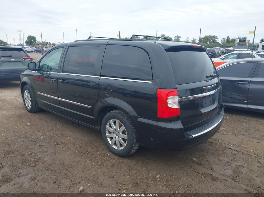 Vin: 2c4rc1bg9er171342, lot: 46711178, chrysler town & country touring 20143