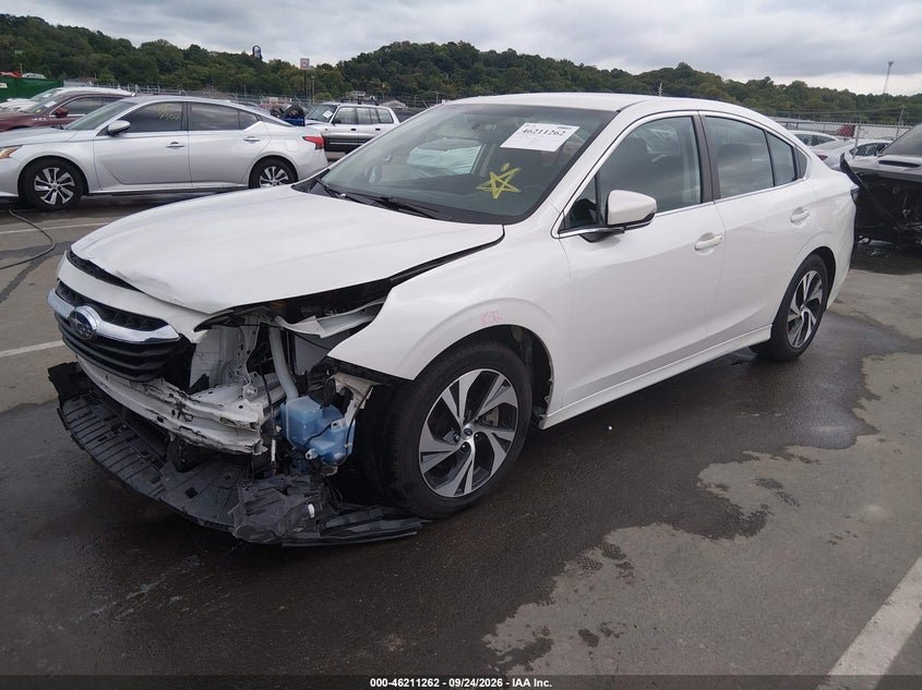 Vin: 4s3bwad61n3026057, lot: 46711185, subaru legacy premium 20222