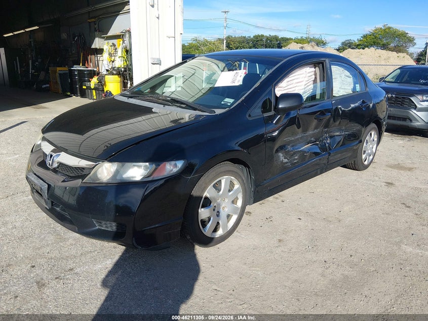 Vin: 2hgfa1f63ah529319, lot: 46711228, honda civic lx-s 20102
