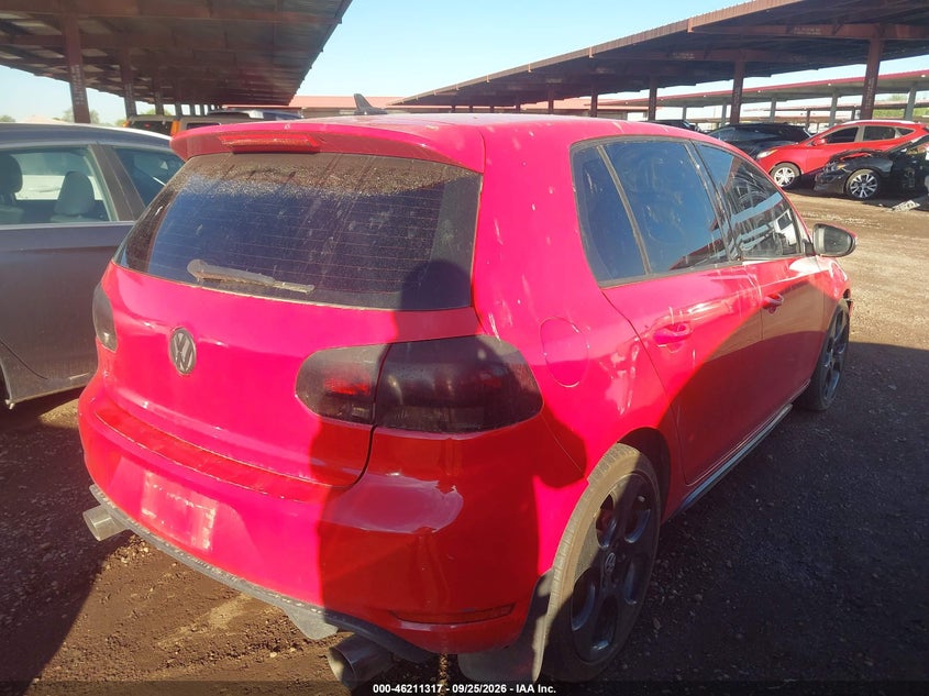 Vin: wvwhd7aj8cw131248, lot: 46711240, volkswagen gti 4-door 20124