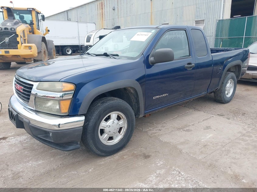 2004 GMC Canyon, Рама, IAAI, VIN 1GTCS196548114765 — фото 2