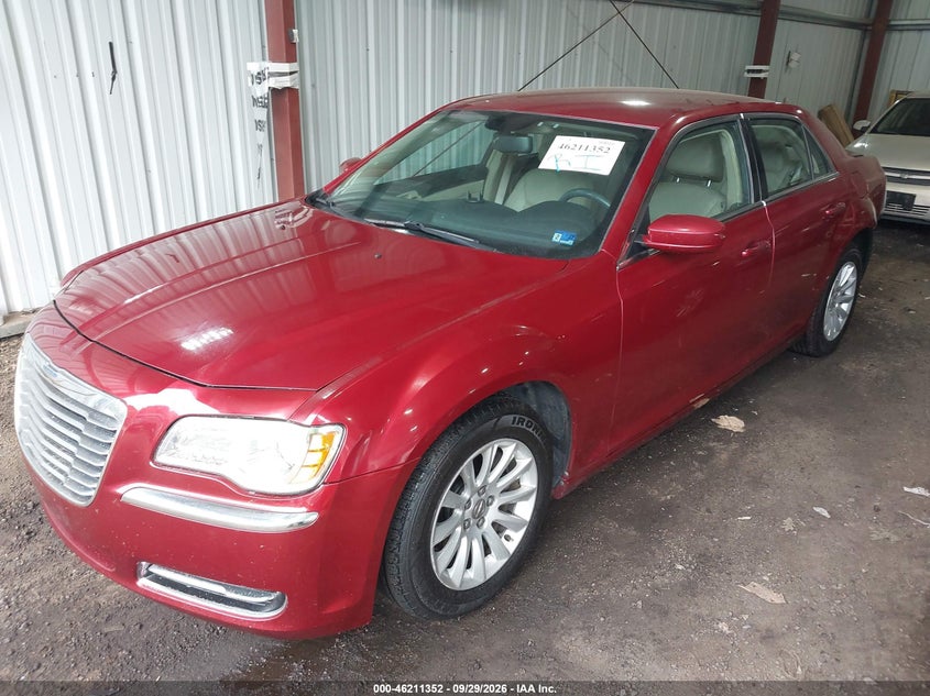 2014 Chrysler 300, Rear, IAAI, VIN 2C3CCAAG3EH222240 — photo 2