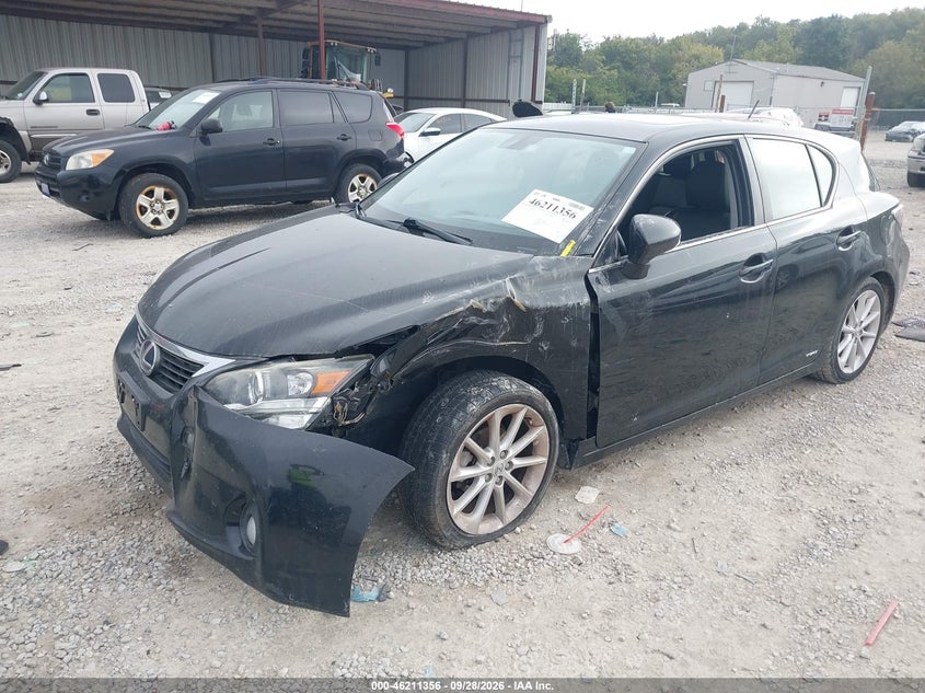 Vin: jthkd5bh0c2096815, lot: 46711279, lexus ct 200h premium 20122