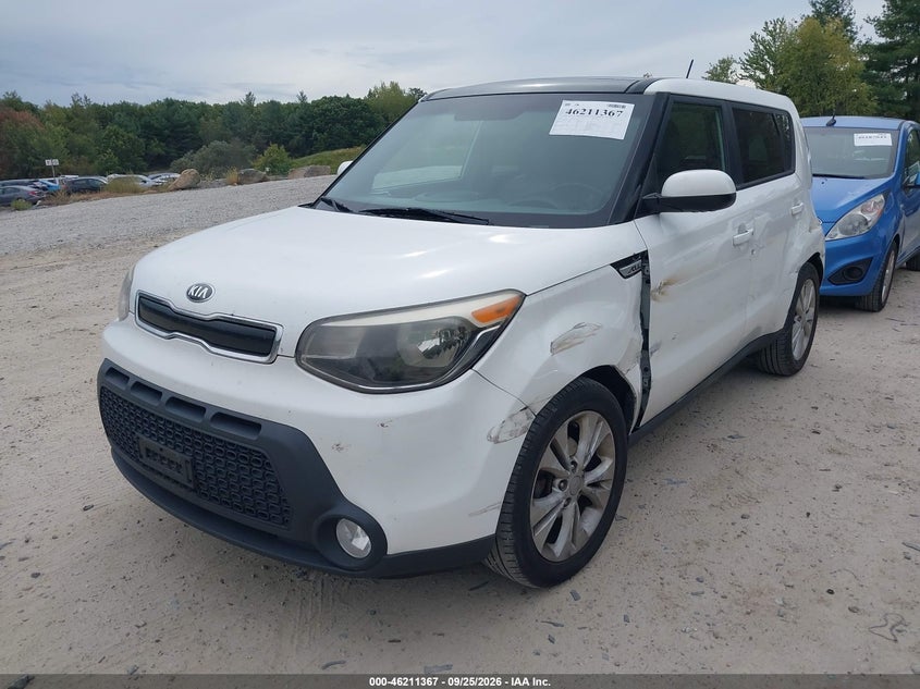 Vin: kndjp3a54f7190770, lot: 46711290, kia soul + 20152