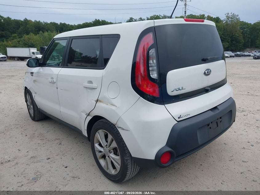 Vin: kndjp3a54f7190770, lot: 46711290, kia soul + 20153