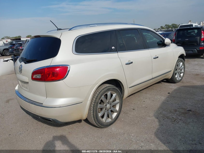 Vin: 5gakrdkd4dj255354, lot: 46711302, buick enclave premium 20134