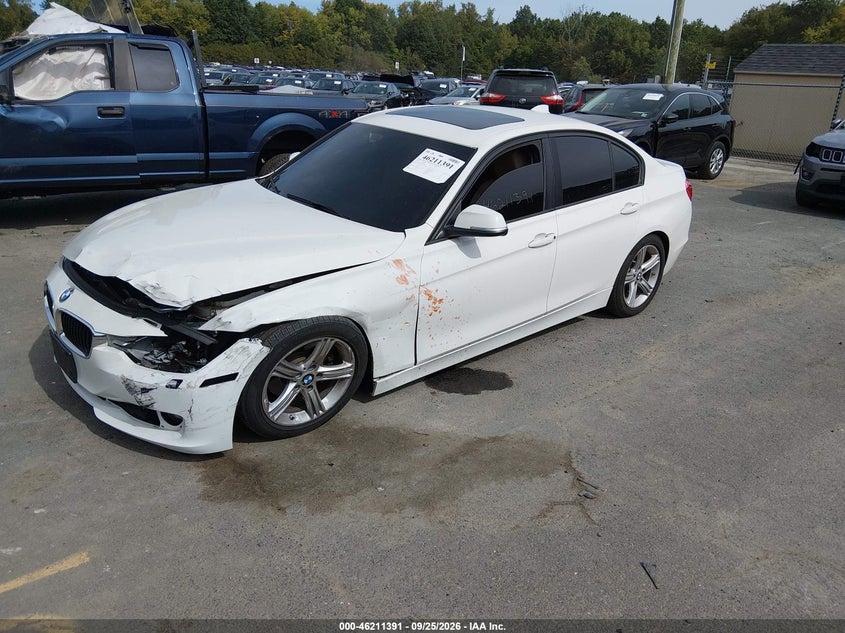 Vin: wba3b5g51fns15188, lot: 46711314, bmw 328i xdrive 20152