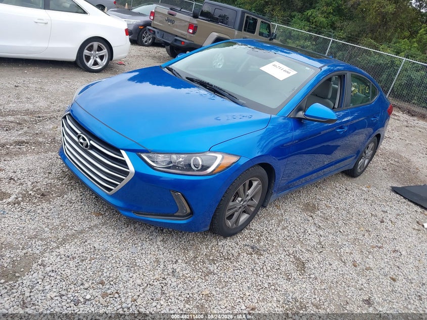 Vin: 5npd84lf0jh271176, lot: 46711323, hyundai elantra value edition 20182