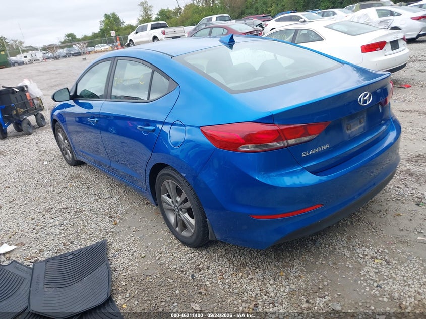 Vin: 5npd84lf0jh271176, lot: 46711323, hyundai elantra value edition 20183