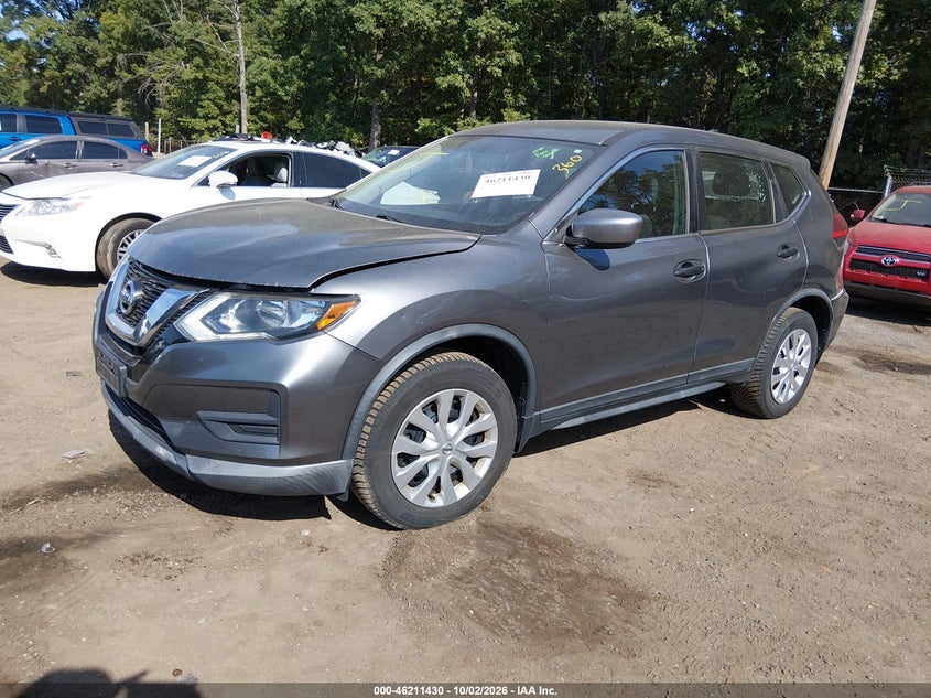 2017 Nissan Rogue S, Rear, IAAI, VIN KNMAT2MV3HP530527 — photo 2